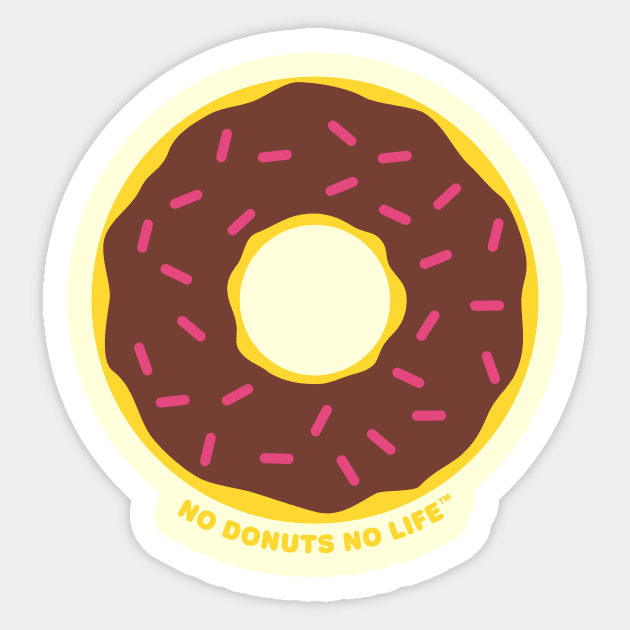 Chocolate Donut Sticker by nodonutsnolife